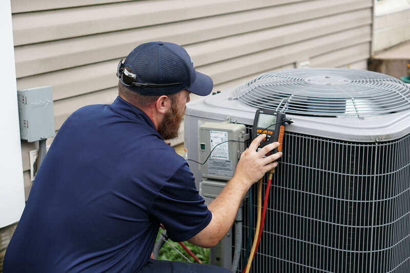 Installing the New Heat Pump System
