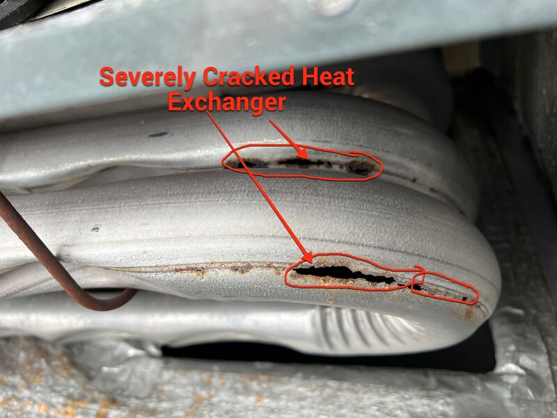 What Is a Cracked Heat Exchanger